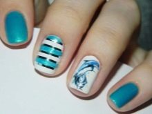 Манікюр з дельфінами (25 фото): ідеї дизайну нігтів з дельфінами