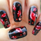 Манікюр з губами (42 фото): дизайн нігтів з губами. Як намалювати їх покроково?