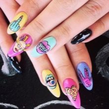 Манікюр з губами (42 фото): дизайн нігтів з губами. Як намалювати їх покроково?