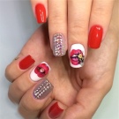 Манікюр з губами (42 фото): дизайн нігтів з губами. Як намалювати їх покроково?