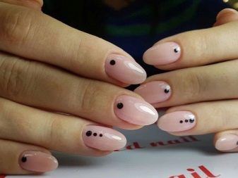 Манікюр з колами (28 фото): дизайн нігтів кольоровими колами, оригінальні ідеї оформлення