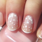 Манікюр з колами (28 фото): дизайн нігтів кольоровими колами, оригінальні ідеї оформлення