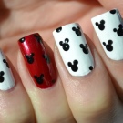 Манікюр з колами (28 фото): дизайн нігтів кольоровими колами, оригінальні ідеї оформлення