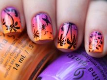 Манікюр з листям: дизайн нігтів з зображенням листя