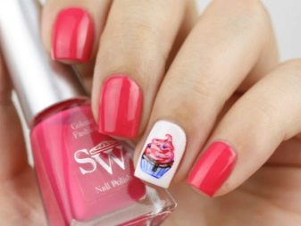 Манікюр з морозивом (47 фото): дизайн нігтів з морозивом і тістечком. Як зробити малюнок покроково?