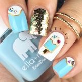 Манікюр з морозивом (47 фото): дизайн нігтів з морозивом і тістечком. Як зробити малюнок покроково?