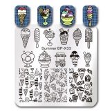 Манікюр з морозивом (47 фото): дизайн нігтів з морозивом і тістечком. Як зробити малюнок покроково?