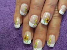 Манікюр з соняшниками (30 фото): дизайн квіткового манікюру. Як покроково намалювати соняшник?