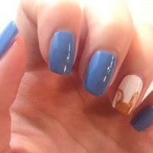 Манікюр з зайчиком (34 фото): дизайн нігтів з малюнком зайця на одному пальці