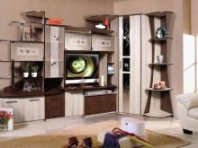 Модульна кутова меблі для вітальні: модулі з шафою і набором в сучасному і іншому стилі, вибір гарнітурів