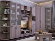 Модульна кутова меблі для вітальні: модулі з шафою і набором в сучасному і іншому стилі, вибір гарнітурів