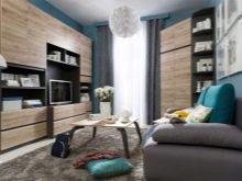 Модульна кутова меблі для вітальні: модулі з шафою і набором в сучасному і іншому стилі, вибір гарнітурів
