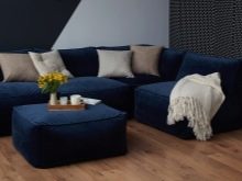 Модульна кутова меблі для вітальні: модулі з шафою і набором в сучасному і іншому стилі, вибір гарнітурів