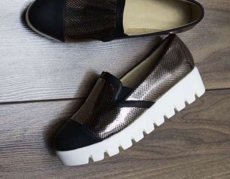 Мокасини на платформі (31 фото): як називаються жіночі моделі і з чим носити