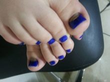 Морської педикюр (54 фото): дизайн в морському стилі 2020, модні літні тенденції декору з морськими зірками