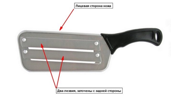 Ніж для шинкування капусти (15 фото): вибір ножа з двома лезами для рубки овоча. Як ним користуватися?