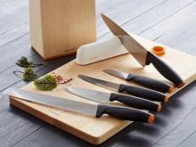 Ніж Fiskars: огляд наборів кухонних ножів. Ножі Solid Edge і інші варіанти