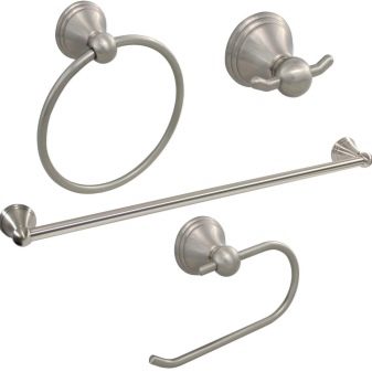 Набір для ванної кімнати: мильниці і склянки для зубних щіток, інші приналежності. Як вибрати набір для ванної?