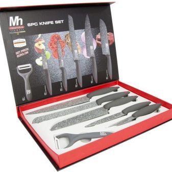 Набір ножів Millerhaus: особливості наборів кухонних ножів. Поради щодо вибору