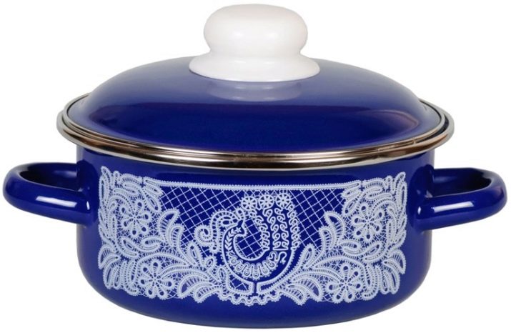 Набори емальованих каструль: опис наборів зі скляною кришкою, з чайником і інших варіантів, правила вибору посуду