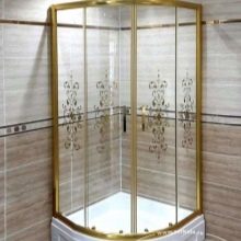Напівкруглі двері для душової кабіни: розсувні та інші дверцята. Як їх вибрати?