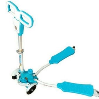 Інерційні самокати: вибір розсувного самоката-жаби з двома платформами. Огляд моделей самокатів-ножиць