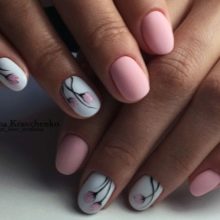 Неяскравий манікюр (49 фото): звичайний дизайн нігтів