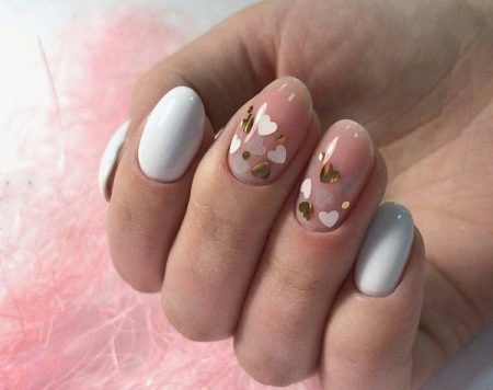 Неяскравий манікюр (49 фото): звичайний дизайн нігтів