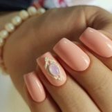 Неяскравий манікюр (49 фото): звичайний дизайн нігтів