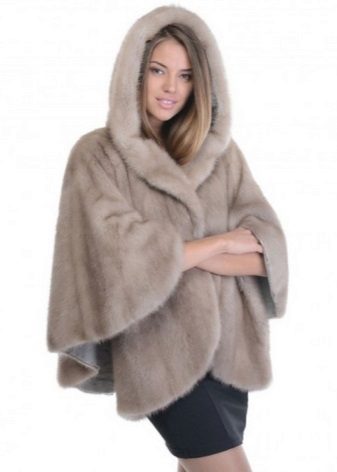 Норкове манто (49 фото): з чим носити манто з норки