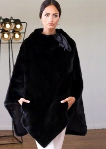 Норкове манто (49 фото): з чим носити манто з норки