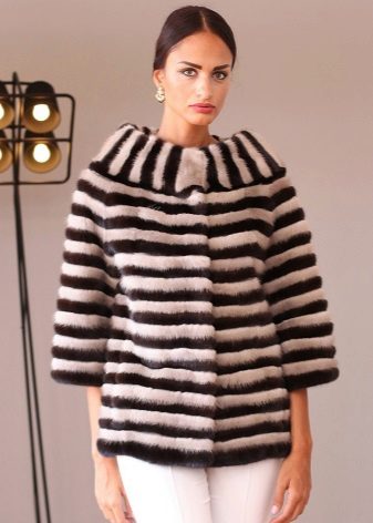 Норкове манто (49 фото): з чим носити манто з норки