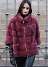 Норкове манто (49 фото): з чим носити манто з норки