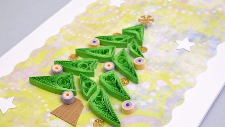 Новорічні листівки квілінг: листівки на Новий рік своїми руками в техніці квіллінг, як зробити ялинку в стилі квілінг на листівку, оригінальні ідеї та майстер-класи