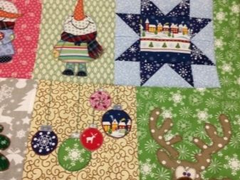 Новорічний печворк: ідеї та схеми серветок, чобітка, панно з тканини в стилі печворк, майстер-клас виробів з клаптикового шиття