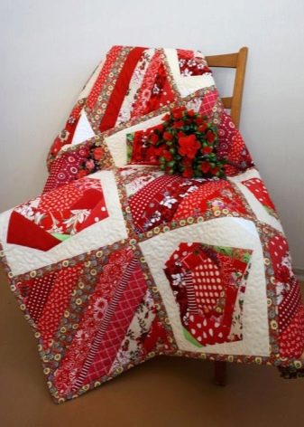 Новорічний печворк: ідеї та схеми серветок, чобітка, панно з тканини в стилі печворк, майстер-клас виробів з клаптикового шиття