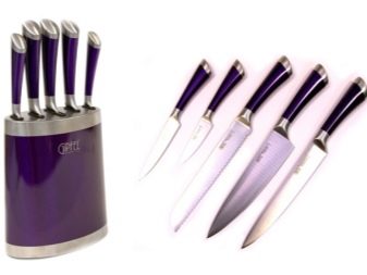 Ножі Gipfel: огляд наборів ножів, особливості кухонних моделей для хліба і піци, чищення овочів та шинкування капусти, відгуки покупців
