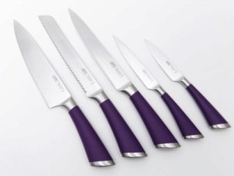 Ножі Gipfel: огляд наборів ножів, особливості кухонних моделей для хліба і піци, чищення овочів та шинкування капусти, відгуки покупців