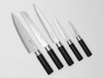 Ножі Gipfel: огляд наборів ножів, особливості кухонних моделей для хліба і піци, чищення овочів та шинкування капусти, відгуки покупців