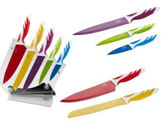 Ножі Gipfel: огляд наборів ножів, особливості кухонних моделей для хліба і піци, чищення овочів та шинкування капусти, відгуки покупців