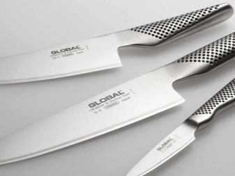 Ножі Global: вибір кухонного набору, опис японських кухарських шеф-ножів і інших моделей