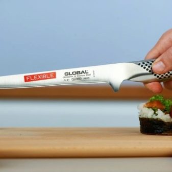 Ножі Global: вибір кухонного набору, опис японських кухарських шеф-ножів і інших моделей
