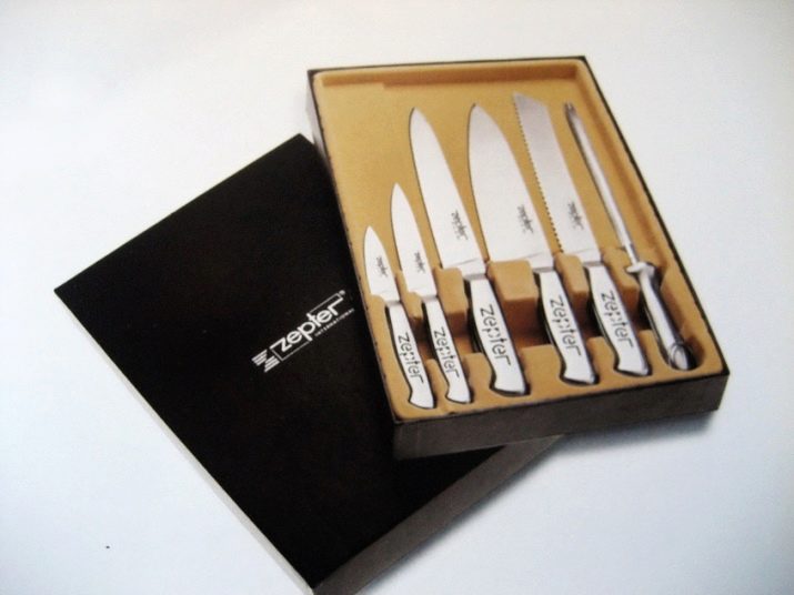 Ножі Zepter: огляд набору на 6 предметів «Сила граніту» та інших. Особливості виробництва ножів фірми Zepter