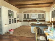 Інтер’єр кухні-їдальні в приватному будинку (59 фото: класичний дизайн і планування кухні великої, поєднаної з їдальнею