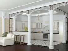 Інтер’єр кухні-їдальні в приватному будинку (59 фото: класичний дизайн і планування кухні великої, поєднаної з їдальнею