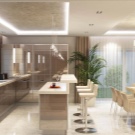 Інтер’єр кухні-їдальні в приватному будинку (59 фото: класичний дизайн і планування кухні великої, поєднаної з їдальнею