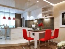 Інтер’єр кухні-їдальні в приватному будинку (59 фото: класичний дизайн і планування кухні великої, поєднаної з їдальнею