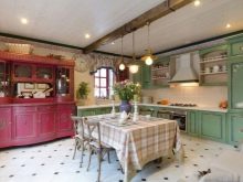 Інтер’єр кухні-їдальні в приватному будинку (59 фото: класичний дизайн і планування кухні великої, поєднаної з їдальнею