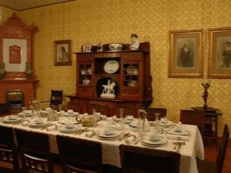 Інтер’єр кухні-їдальні в приватному будинку (59 фото: класичний дизайн і планування кухні великої, поєднаної з їдальнею