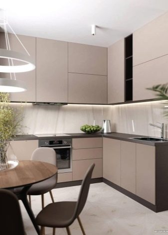 Інтер’єр кухні 9 кв. м в сучасному стилі (52 фото): особливості дизайну, цікаві ідеї